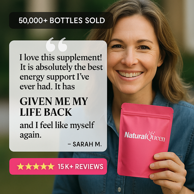 Natural Queen – Naturally Restores Hormones And Balances Energy Levels Through The Day.