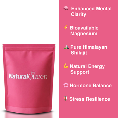 Natural Queen – Naturally Restores Hormones And Balances Energy Levels Through The Day.