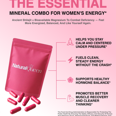 Natural Queen – Naturally Restores Hormones And Balances Energy Levels Through The Day.