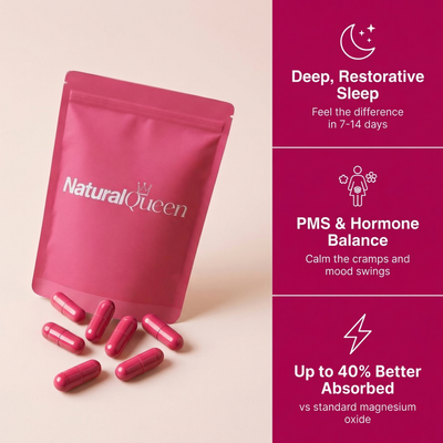 Natural Queen — Shilajit + Magnesium Glycinate for Women