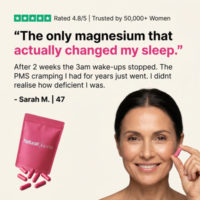 Natural Queen — Shilajit + Magnesium Glycinate for Women